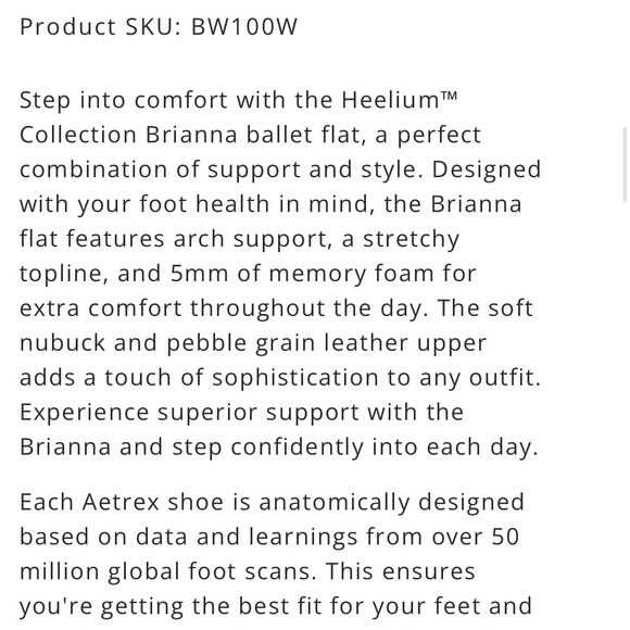 Aetrex Black Flats with Elastic Slip-On Design - Picture 6 of 6